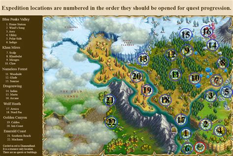klondike game maps.